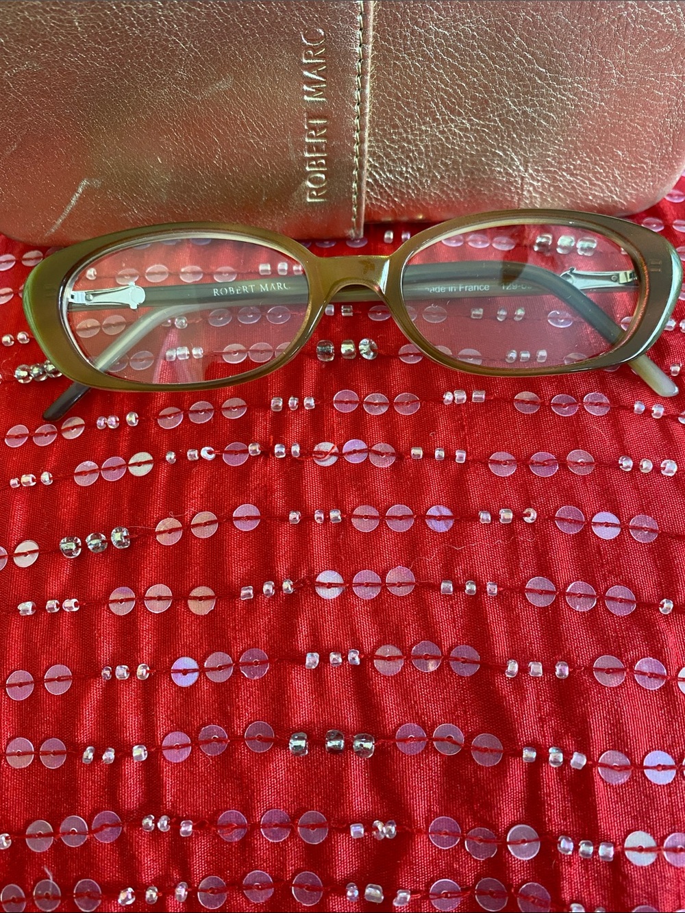 Robert Marc NYC Handmade in France 🇫🇷 Beautiful Silver Detail Glasses